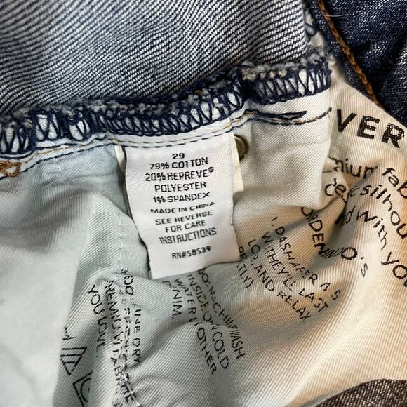 Evereve The Ever Trouser High Waist Wide Leg Cropped Stretch Jeans womens 29 - Picture 13 of 15